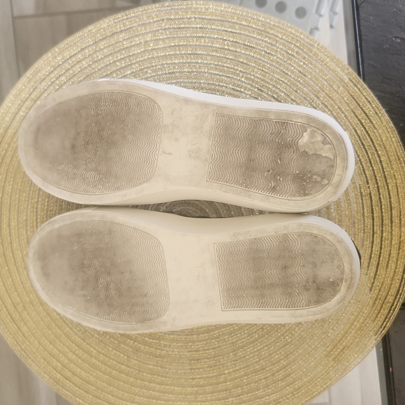 Steve Madden Ecentrcq patent Leather Quilted black Slip on Flat shoes  Size 9.5 - Picture 7 of 7